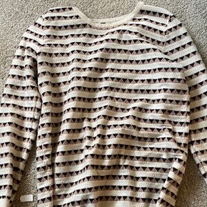 Striped Patterned Maternity Sweater